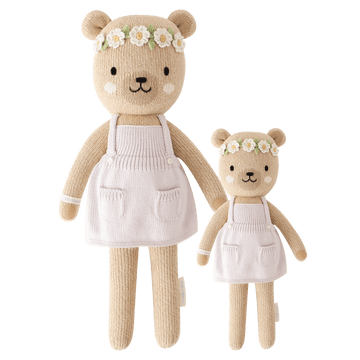 Cuddle + Kind - Olivia the Honey Bear Little - 13" Stuffies
