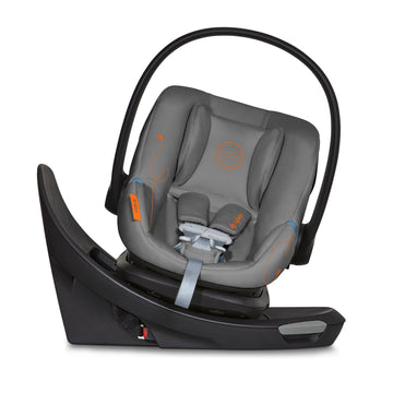 Cybex - Aton G Swivel Infant Car Seat with SensorSafe Lava Grey Infant Car Seats