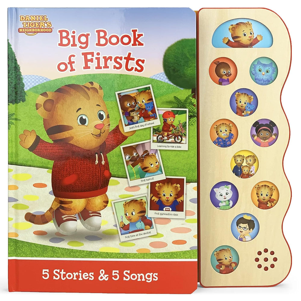 Daniel Tiger Big Book of Firsts: 5 Stories & 5 Songs - Sound Book