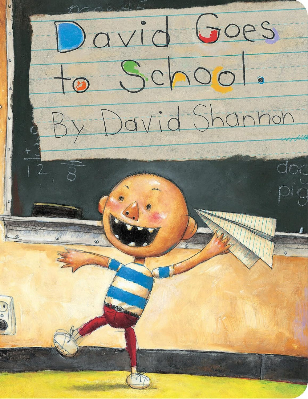 David Goes to School - Board Book