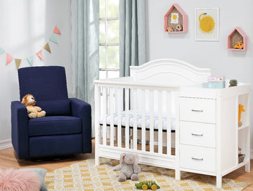 DaVinci - Charlie 4-in-1 Convertible Mini Crib & Changer Cribs & Toddler Beds