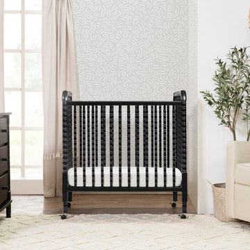 DaVinci - Jenny Lind 3-in-1 Convertible Mini Crib Ebony Cribs & Toddler Beds