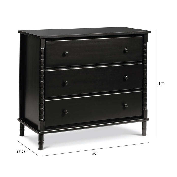 DaVinci - Jenny Lind Spindle 3-Drawer Dresser  Little Canadian