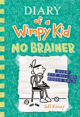 Diary of a Wimpy Kid #18: No Brainer - Hardcover