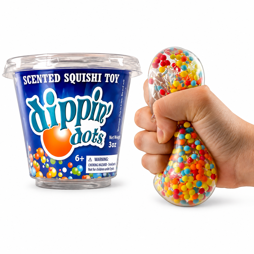 "Dippin' Dots" Scented Squishi Toy – Slow Rise Sensory Fidget Toy