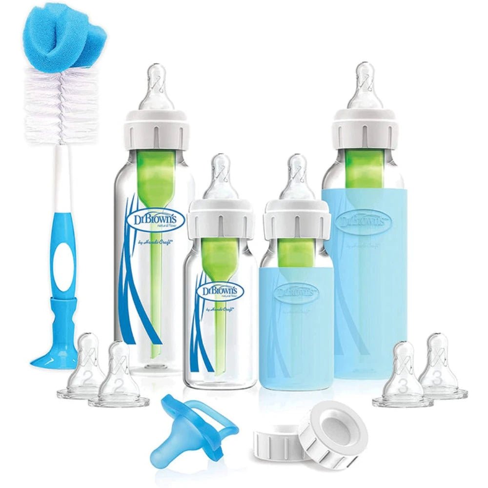 Dr. Brown's - Option+ Anti-Colic Glass Narrow Bottle Gift Set