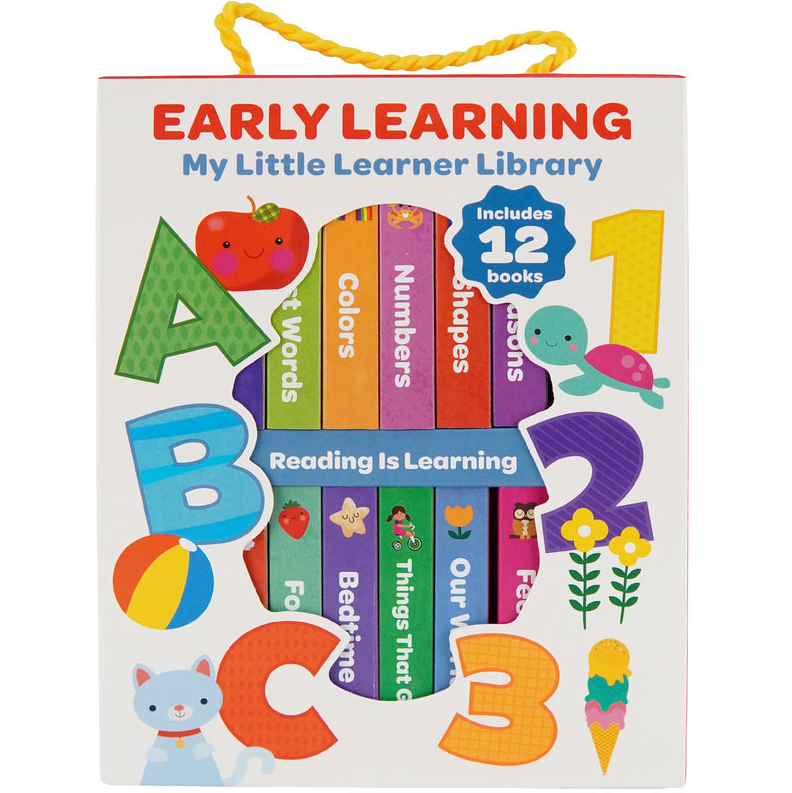 Early Learning - My Little Learner Library - 12-Book Boxed Set