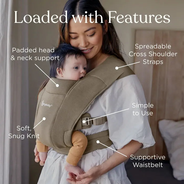 ErgoBaby - Embrace Knit Newborn Carrier – Little Canadian