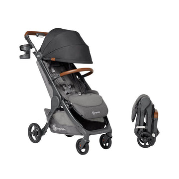 Ergobaby - Metro+ Deluxe Compact Travel Stroller Skyline Shadow Travel Strollers