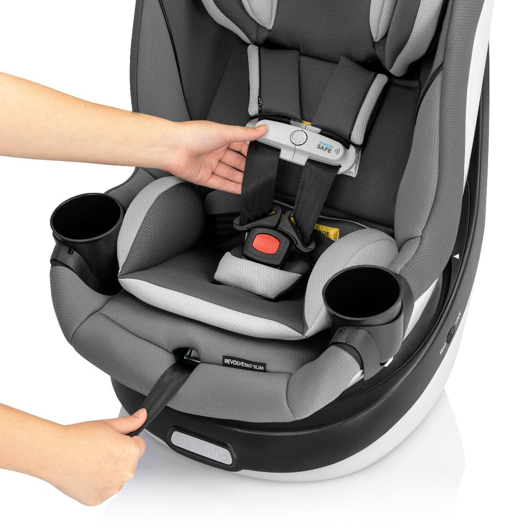 evenflo gold revolve360 slim 2-in-1 rotational convertible car seat Evenflo