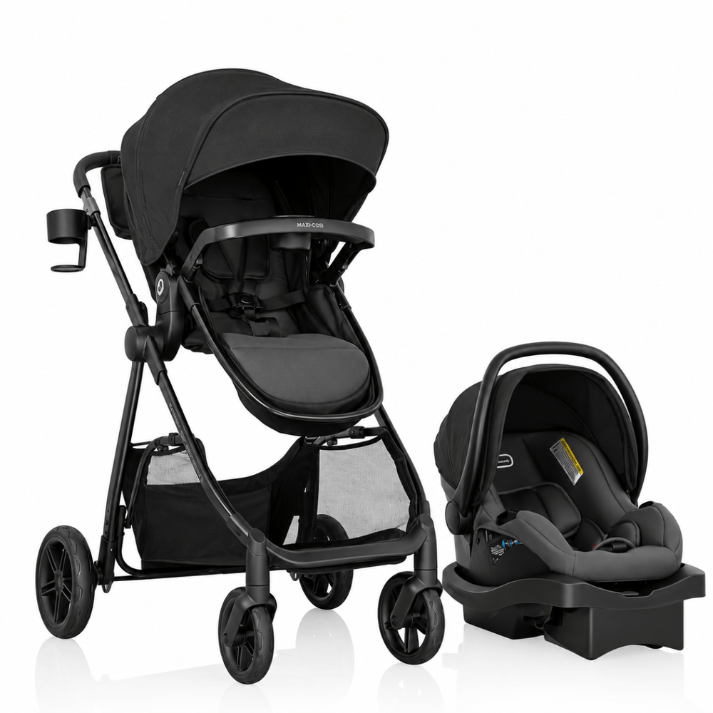 Evenflo - Omni Signature Travel System - Modular Stroller & LiteMax Sport Infant Car Seat