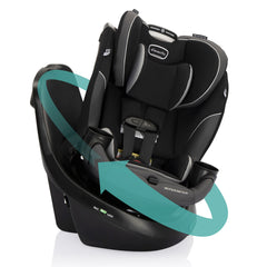 Evenflo - Revolve 360 SLIM 2-in-1 Rotational Convertible Car Seat