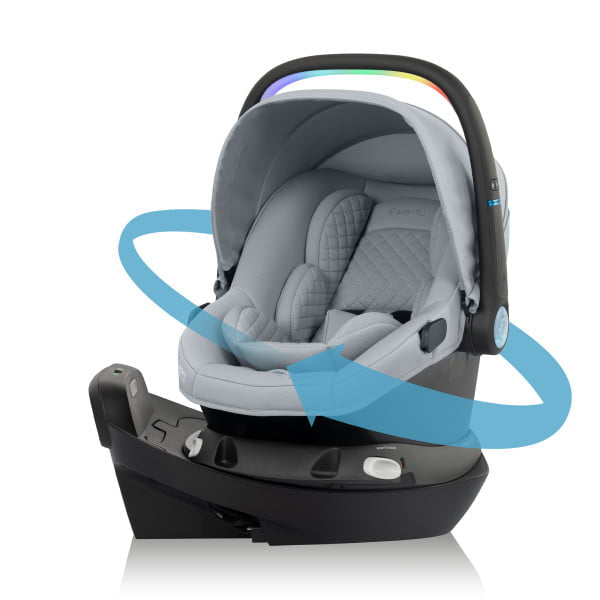 Evenflo - Revolve180 LiteMax NXT Rotational Infant Car Seat with SensorySoothe
