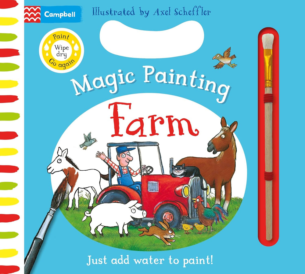 Farm Magic Painting - Activity Board Book