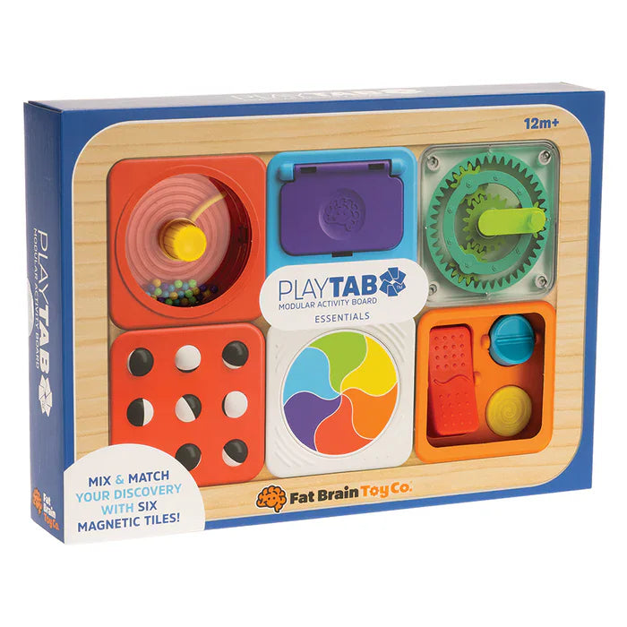 Fat Brain Toys - PlayTab Essentials - Sensory Busy Board