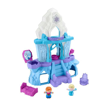 Fisher-Price - Disney Frozen Elsa's Enchanted Lights Palace by Little People Toys