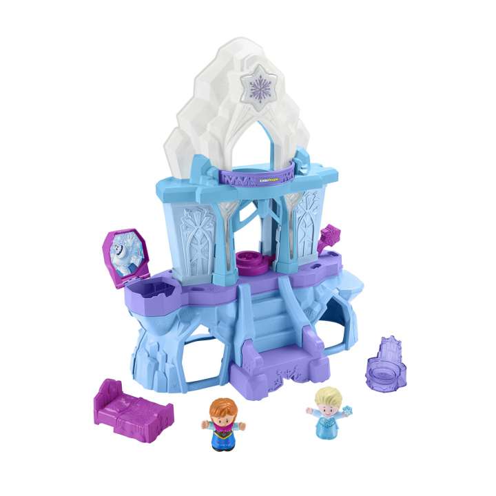 Fisher Price - Disney Frozen Elsa's Enchanted Lights Palace by Little People