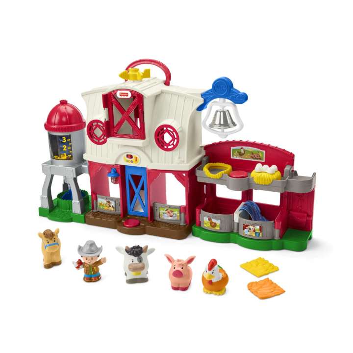 Fisher Price - Little People Caring For Animals Farm - English & French Version