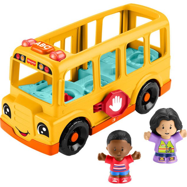 Fisher-Price - Little People Large School Bus with Lights and Sounds