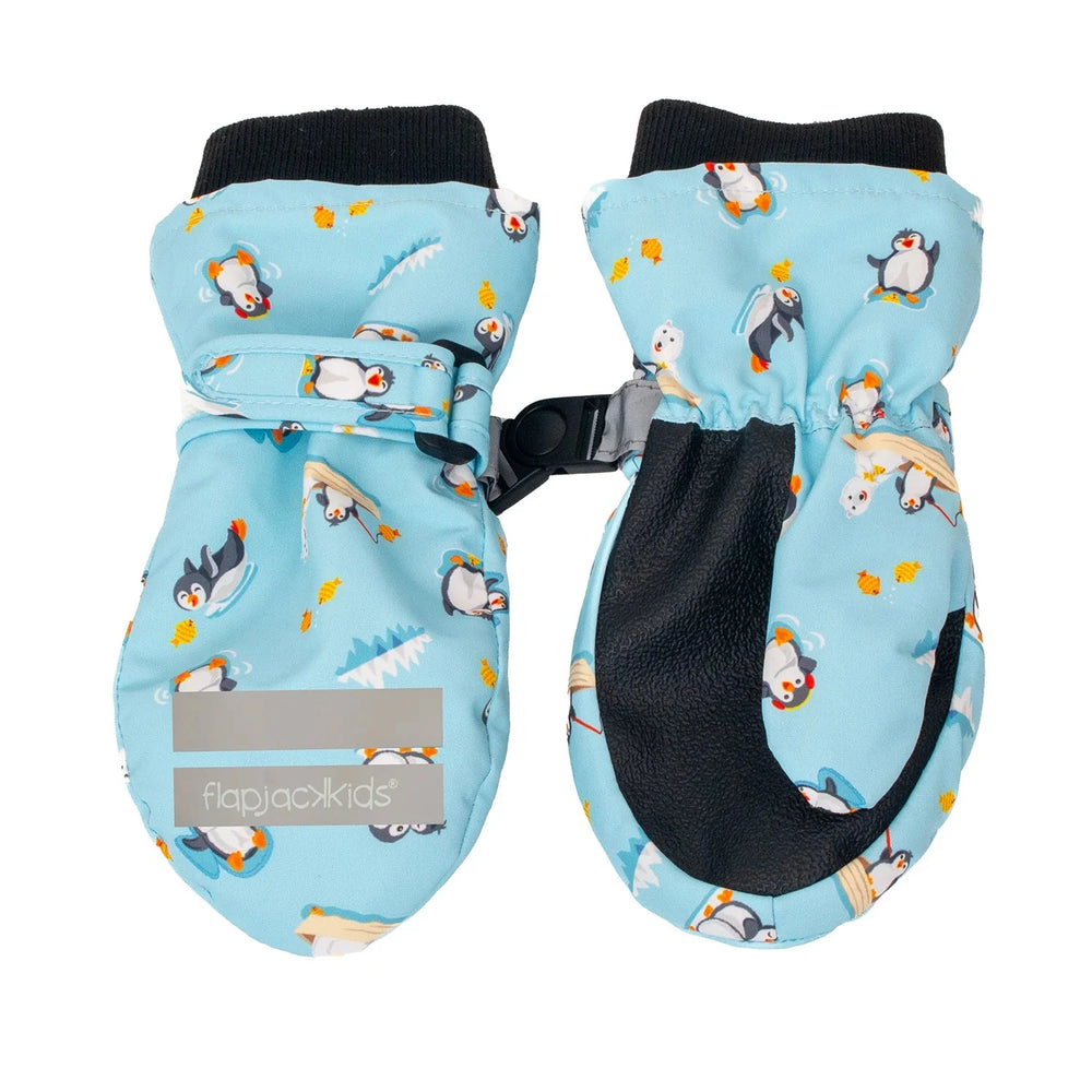 FlapJackKids - Water Repellent Ski Mittens