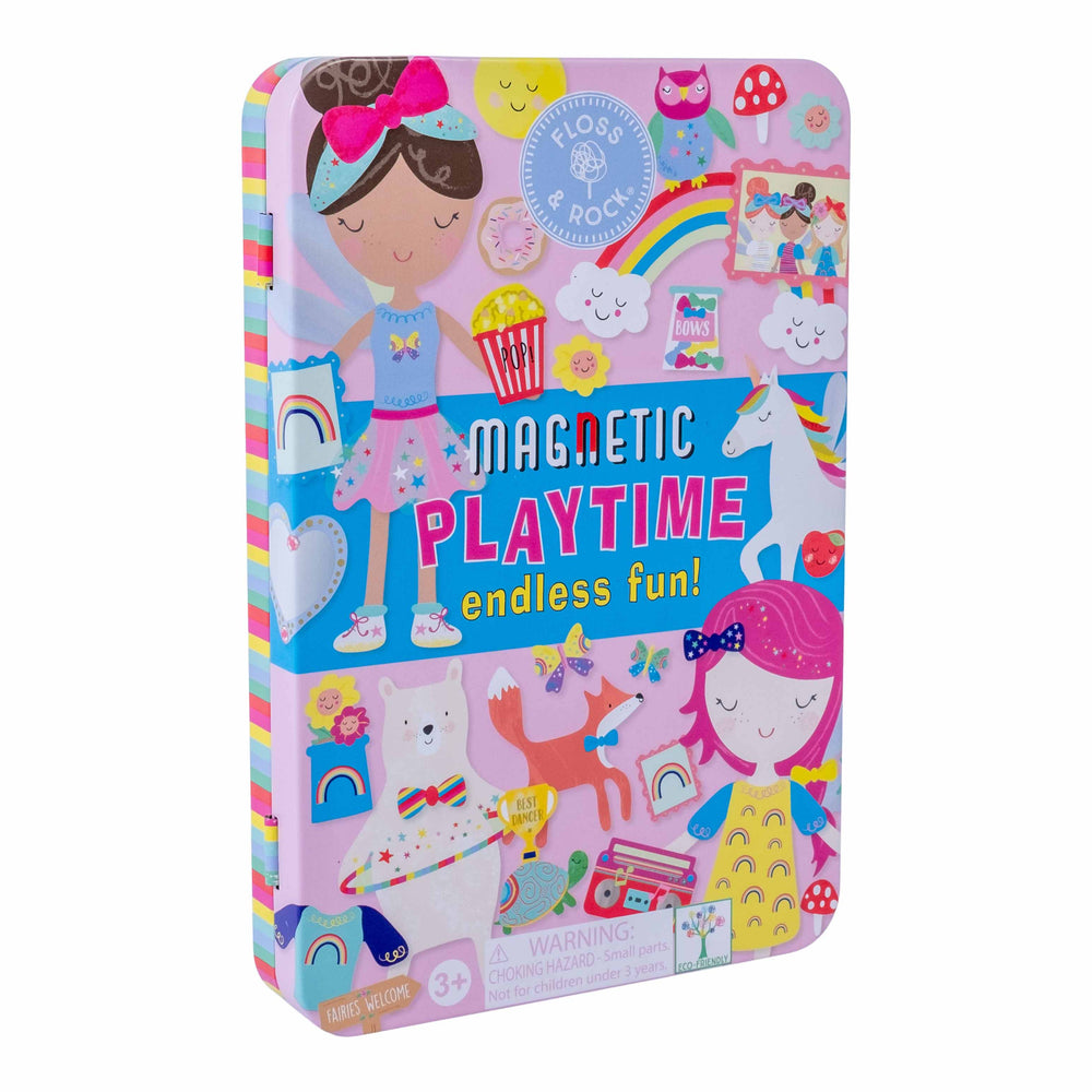 Floss & Rock - Rainbow Fairy Magnetic Playtime 50+ Piece Set