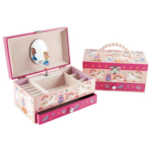 Floss & Rock - Rainbow Woodland Musical Jewellery Box