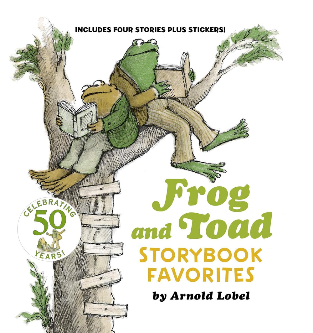 Frog and Toad Storybook Favorites: 4 Stories Plus Stickers  - Hardcover