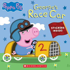 George's Race Car (Peppa Pig) - Stickers Inside
