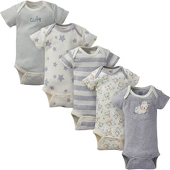 Gerber - 5-Pack Short Sleeve Onesie