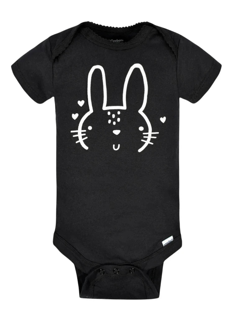 Gerber baby girls 8 pack Short Sleeve Onesies Bodysuits