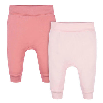 Gerber - Baby Girls Pants - 2 pack Appley Sweet / 0-3m Baby & Toddler Clothing