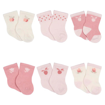 Gerber - Baby Jersey Crew Socks - 6 Pack 6-9M Baby & Toddler Clothing