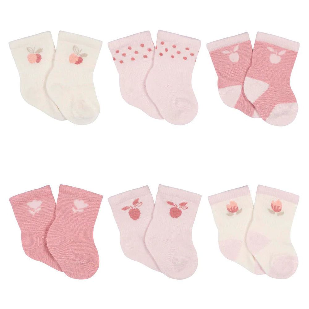 Gerber - Baby Jersey Crew Socks - 6 Pack