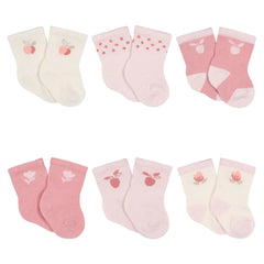 Gerber - Baby Jersey Crew Socks - 6 Pack