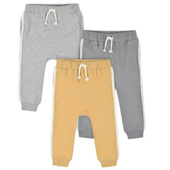 Gerber - Baby Terry Jogger Pants - 3 Pack