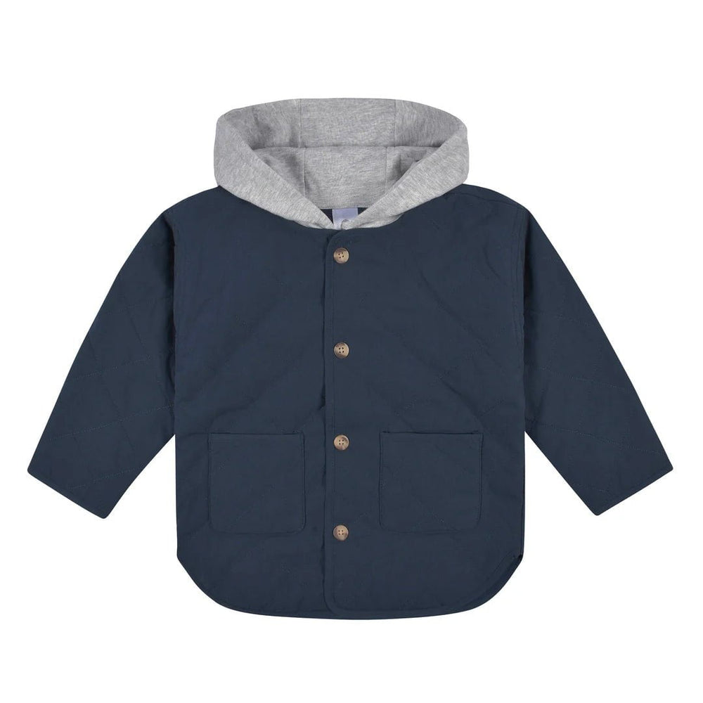 Gerber - Fleece-Lined Quilted Hooded Jacket - Toddler