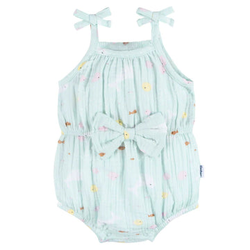 Gerber - Infant Romper with Bow Baby & Toddler Clothing