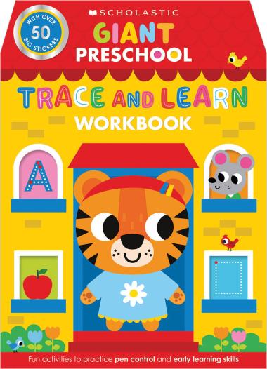 Giant Preschool: Trace and Learn Workbook