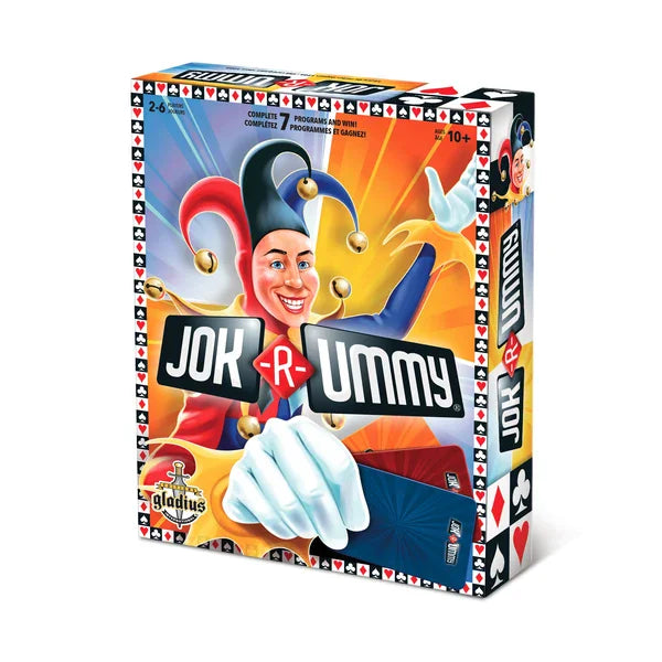 Gladius - Jok-R-Ummy - Classic Family Card Game with Sequence Challenges