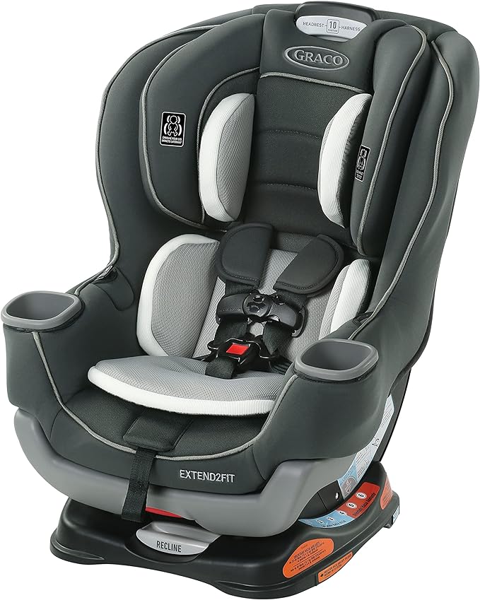 Graco - Extend2Fit Convertible Car Seat - Carter - OPEN BOX