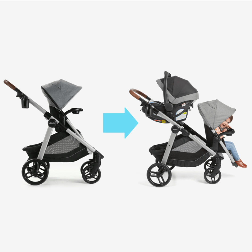 Graco double travel system sales