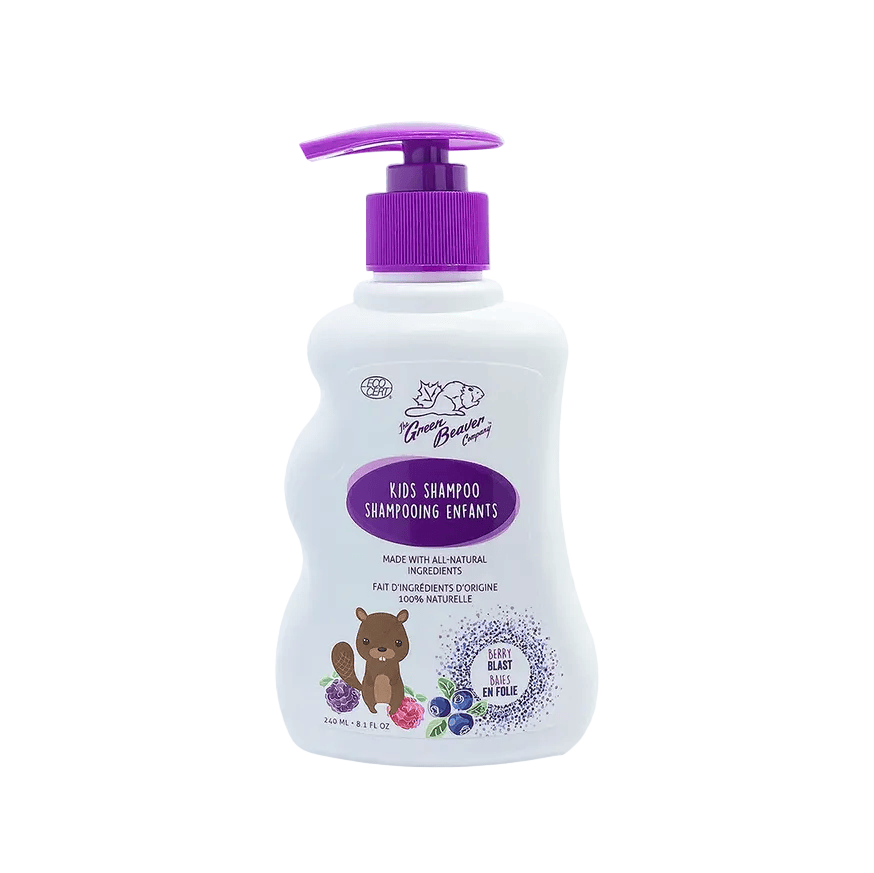Green Beaver - All-Natural Kid's Gentle Shampoo - Boreal Berries