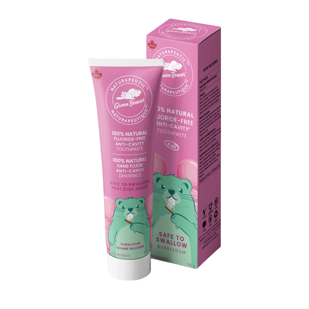 Green Beaver - Anti-Cavity Fluoride-Free Kids Toothpaste - 100g