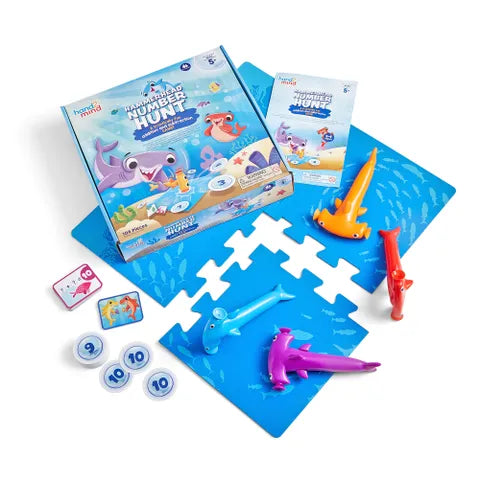 Hand2Mind - Hammerhead Number Hunt - Math Game