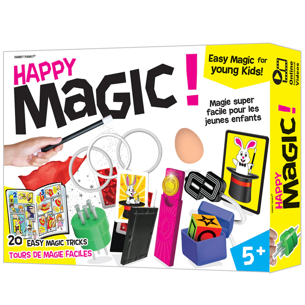 Hanky Panky Toys - Happy Magic - Super Easy Magic Tricks for Kids