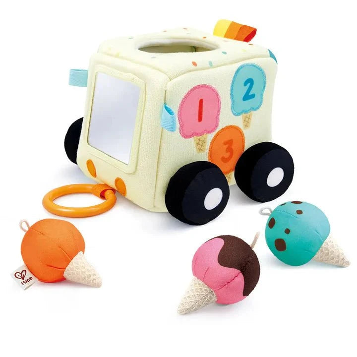 Hape - Ice Cream Truck Soft Activity Toy