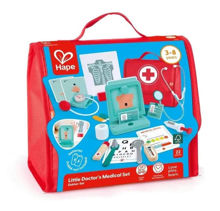 Hape - Little Doctor's Medical Toy Set