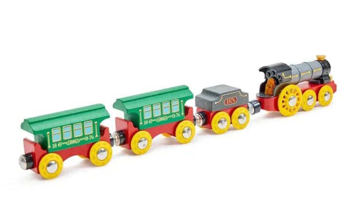 Hape - Retro Steam Train with Lights & Sounds