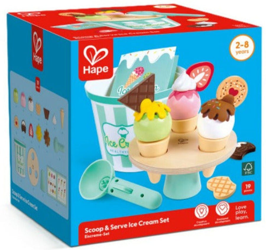 Hape - Scoop & Serve Ice Cream Set