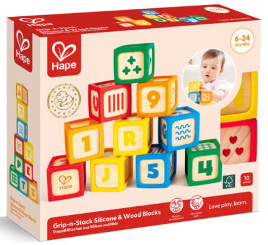 Hape - Silicone Wood Blocks